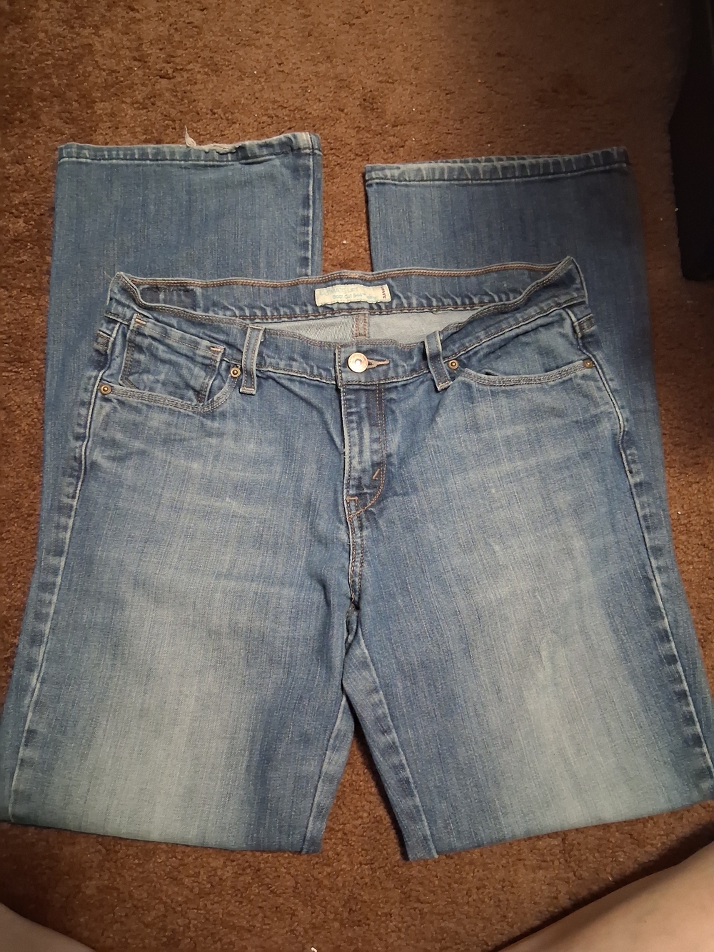 Levi's Light Blue Bootcut Jeans